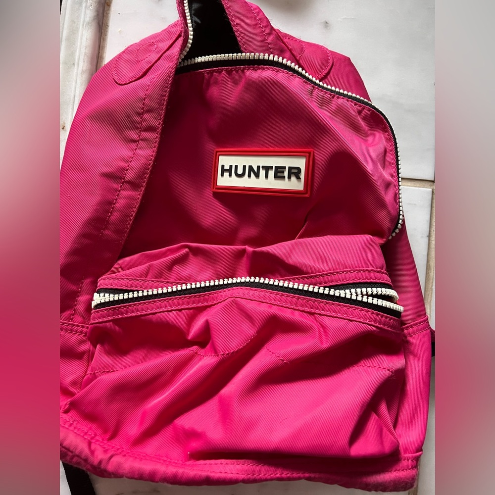 Hot pink hunter backpack